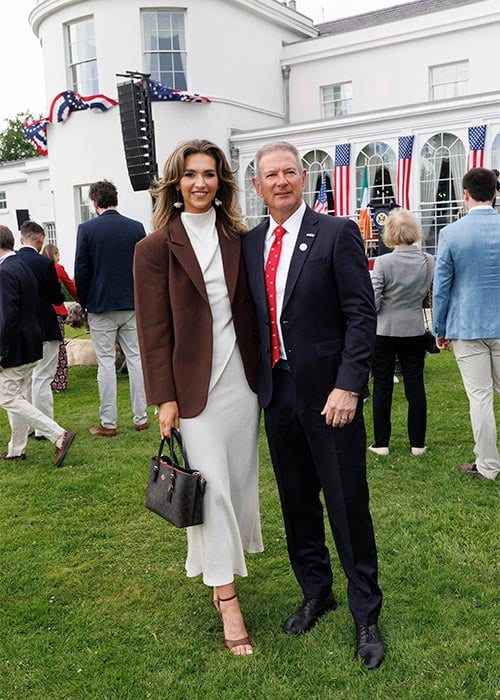 U.S. Ambassador to Ireland Edward S. Walsh hosted a major celebration of America’s 250th Independence Day at Deerfield, the official residence of the U.S. Ambassador in Phoenix Park. Pic: Conor McCabe Photography