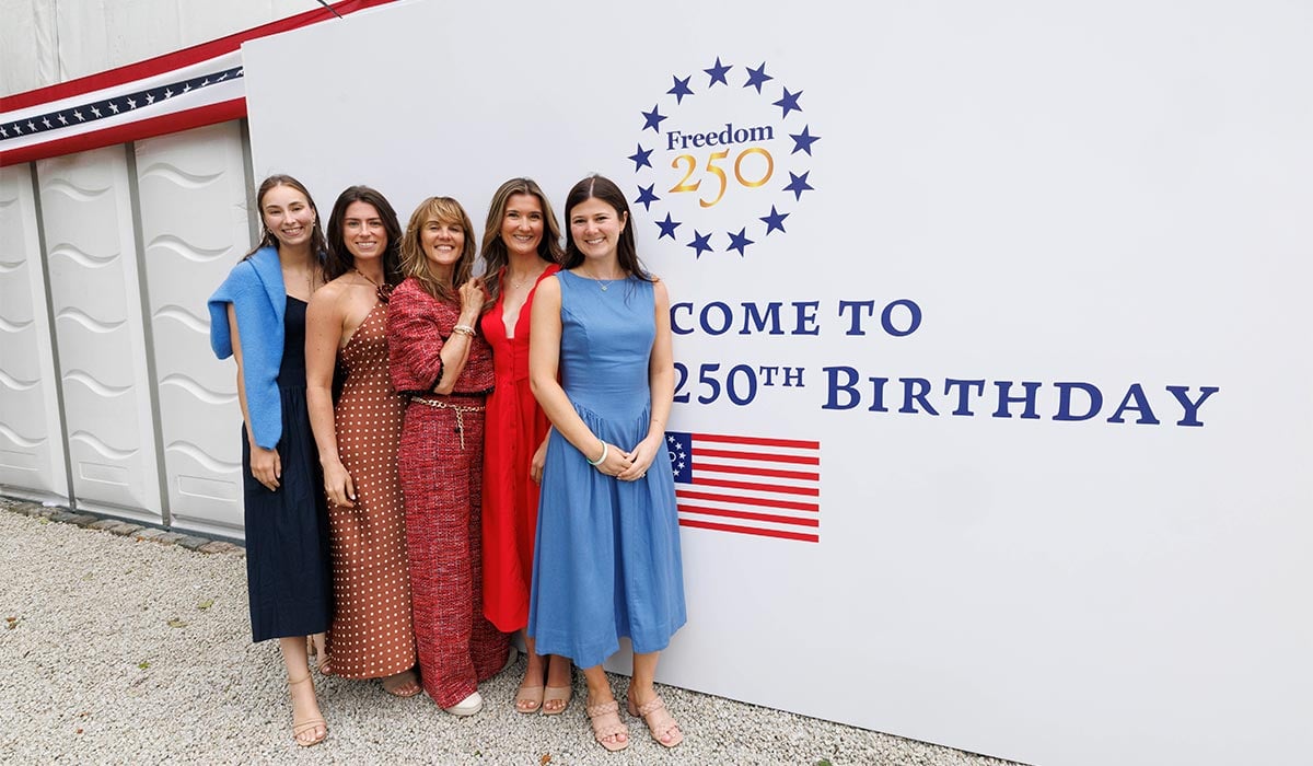 U.S. Ambassador to Ireland Edward S. Walsh hosted a major celebration of America’s 250th Independence Day at Deerfield, the official residence of the U.S. Ambassador in Phoenix Park. Pic: Conor McCabe Photography