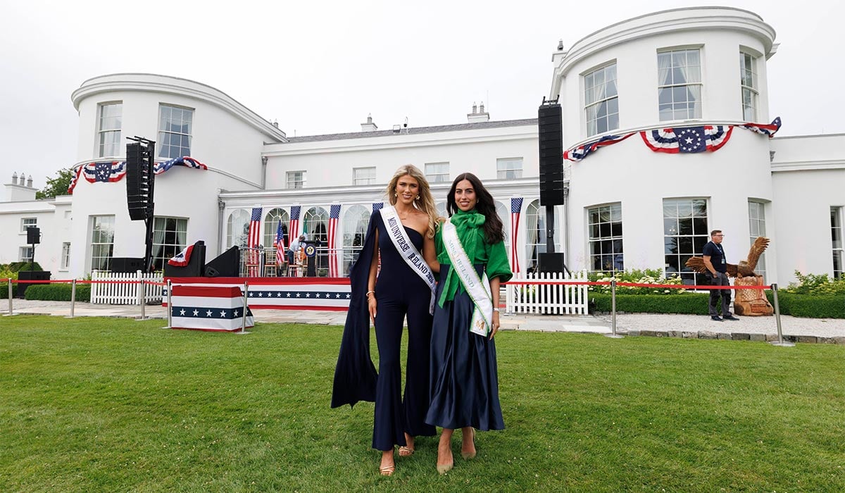 U.S. Ambassador to Ireland Edward S. Walsh hosted a major celebration of America’s 250th Independence Day at Deerfield, the official residence of the U.S. Ambassador in Phoenix Park. Pic: Conor McCabe Photography