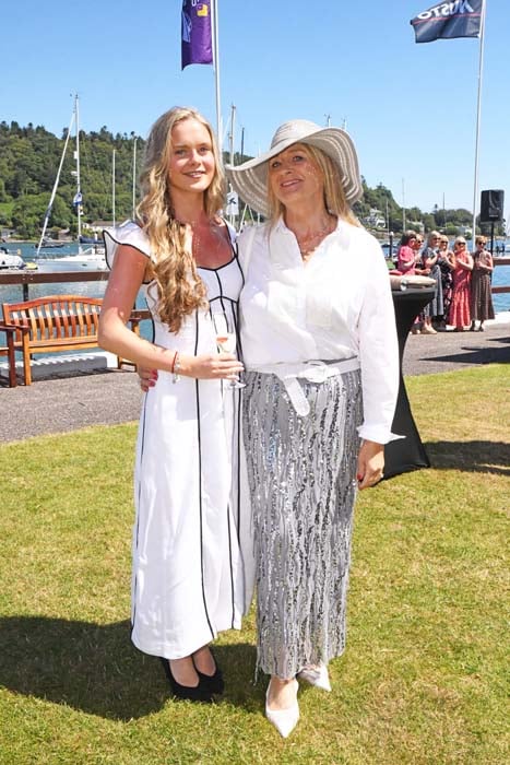 Caroline & Gwen Roche at the Cork Week Ladies Day, RCYC, in aid of Crosshaven RNLI. Pic: Siobhán Russell