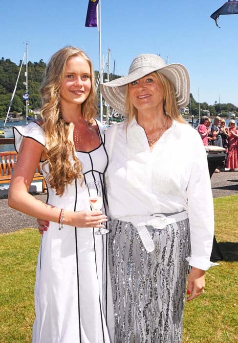 Caroline & Gwen Roche at the Cork Week Ladies Day, RCYC, in aid of Crosshaven RNLI. Pic: Siobhán Russell