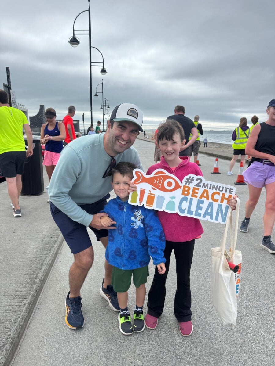 Families stopping by the 2MBC stand at Tramore ParkRun 4th July 2026