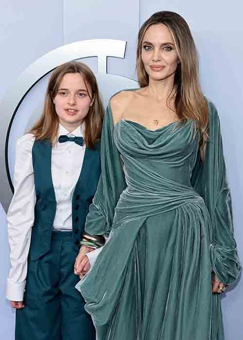 Vivienne Jolie and Angelina Jolie