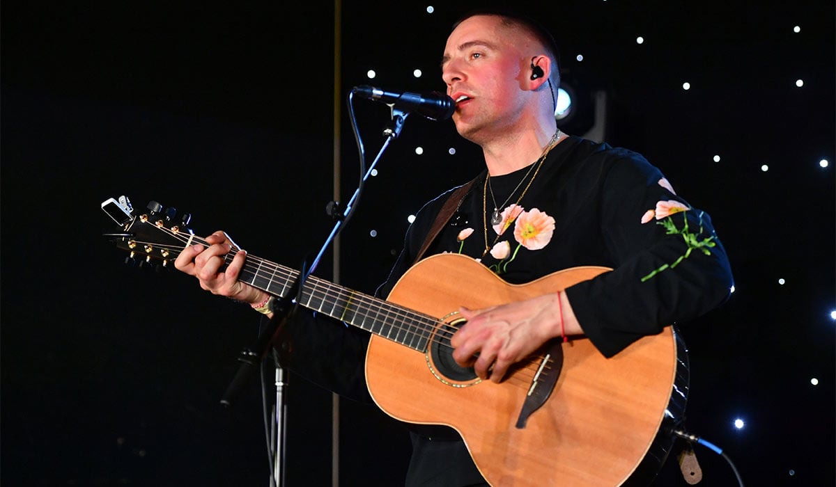 Dermot Kennedy performs onstage during the US-Ireland Alliance's 20th annual Oscar Wilde Awards. Pic: Getty Images