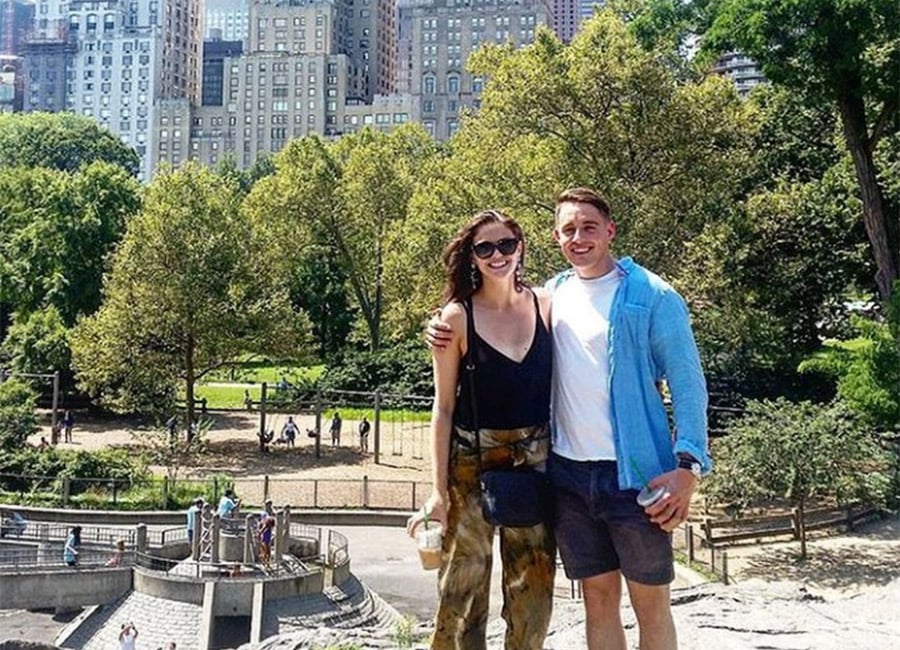 Dermott Kennedy away with girlfriend Aisling