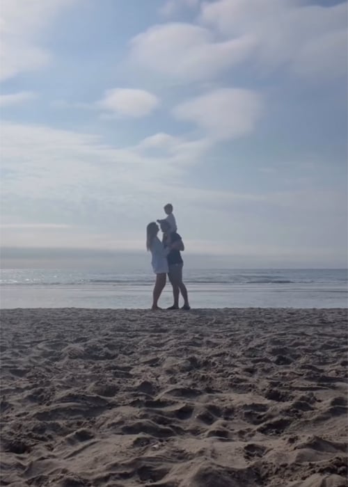 Louise Cooney reveals she is expecting second baby. Pic: Louise Cooney/Instagram