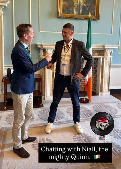 Pic: Ryan Tubridy/Instagram