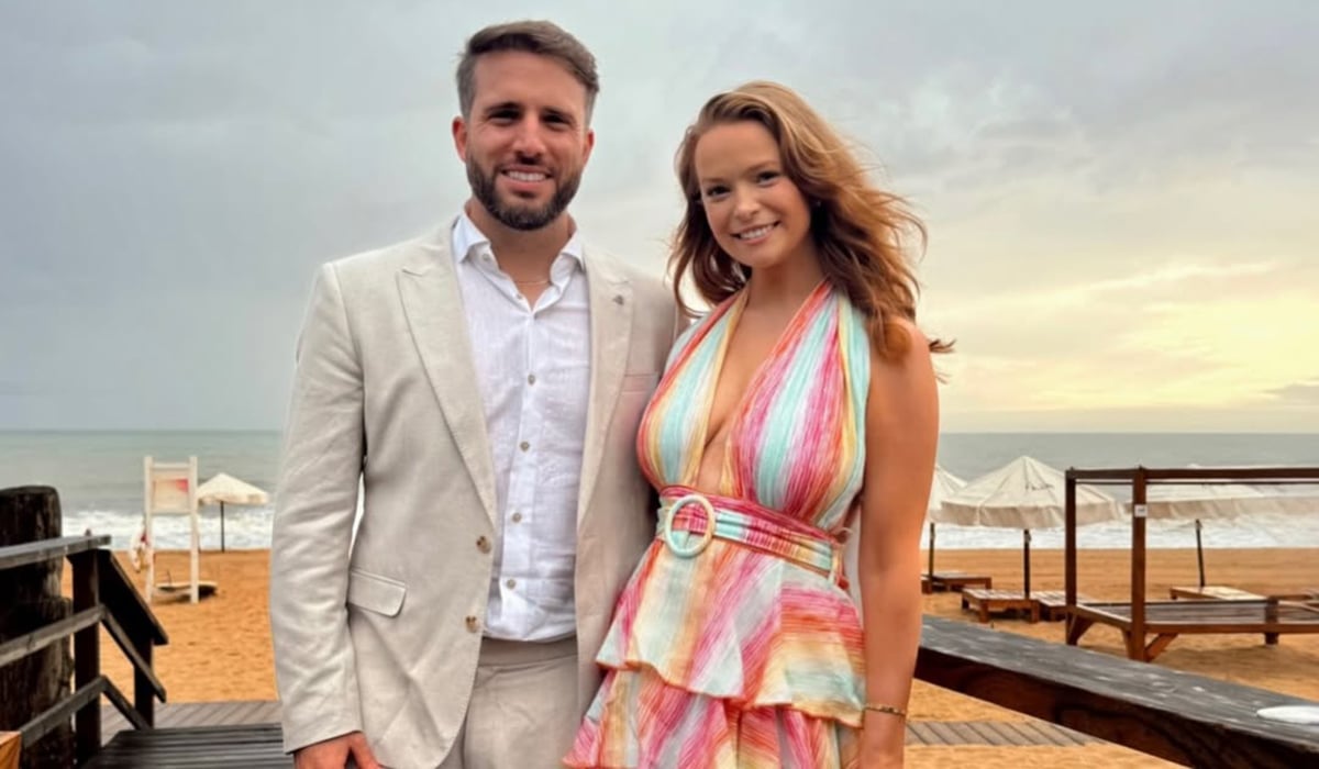 Aoife Walsh with her fiancé, Ben. Pic: Instagram