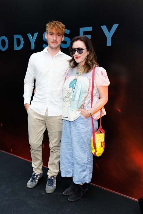 Salvador Kennedy and Maria Doyle pictured at the Irish premiere screening of Christopher Nolan’s The Odyssey at The Irish Film Institute, Dublin. Pic: Andres Poveda