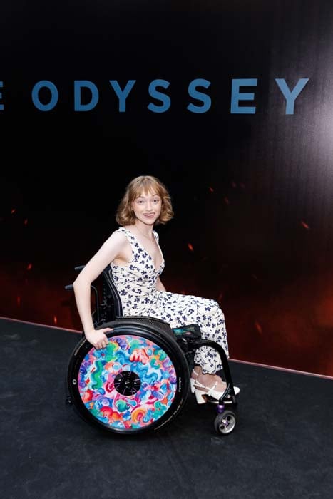 Niamh Moriarty pictured at the Irish premiere screening of Christopher Nolan’s The Odyssey at The Irish Film Institute, Dublin. Pic: Andres Poveda