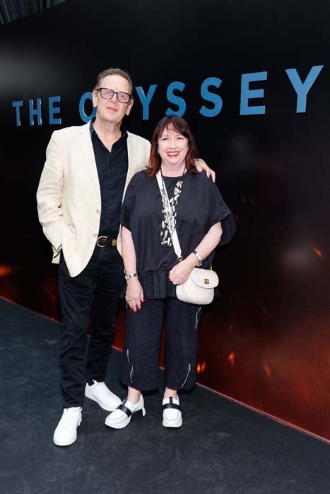 Ian Dempsey and Ger Dempsey pictured at the Irish premiere screening of Christopher Nolan’s The Odyssey at The Irish Film Institute, Dublin. Pic: Andres Poveda