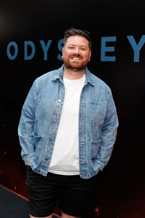 Thomas Cross pictured at the Irish premiere screening of Christopher Nolan’s The Odyssey at The Irish Film Institute, Dublin. Pic: Andres Poveda