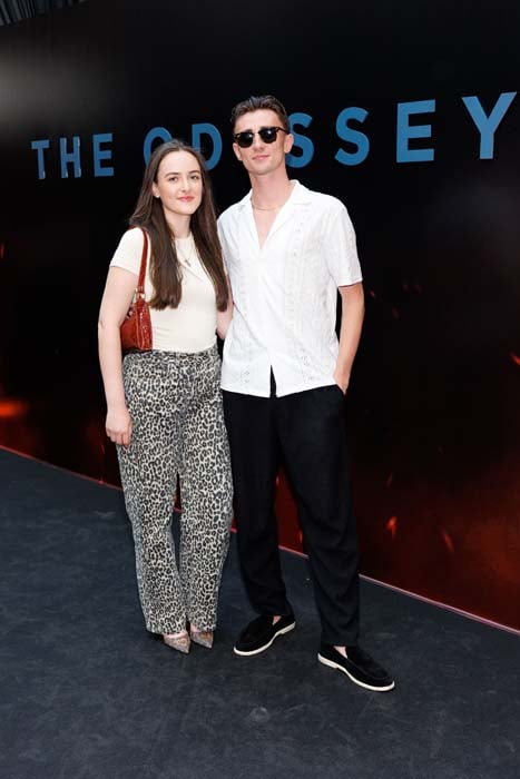 Aoife Thornton and Jack Woolley pictured at the Irish premiere screening of Christopher Nolan’s The Odyssey at The Irish Film Institute, Dublin. Pic: Andres Poveda
