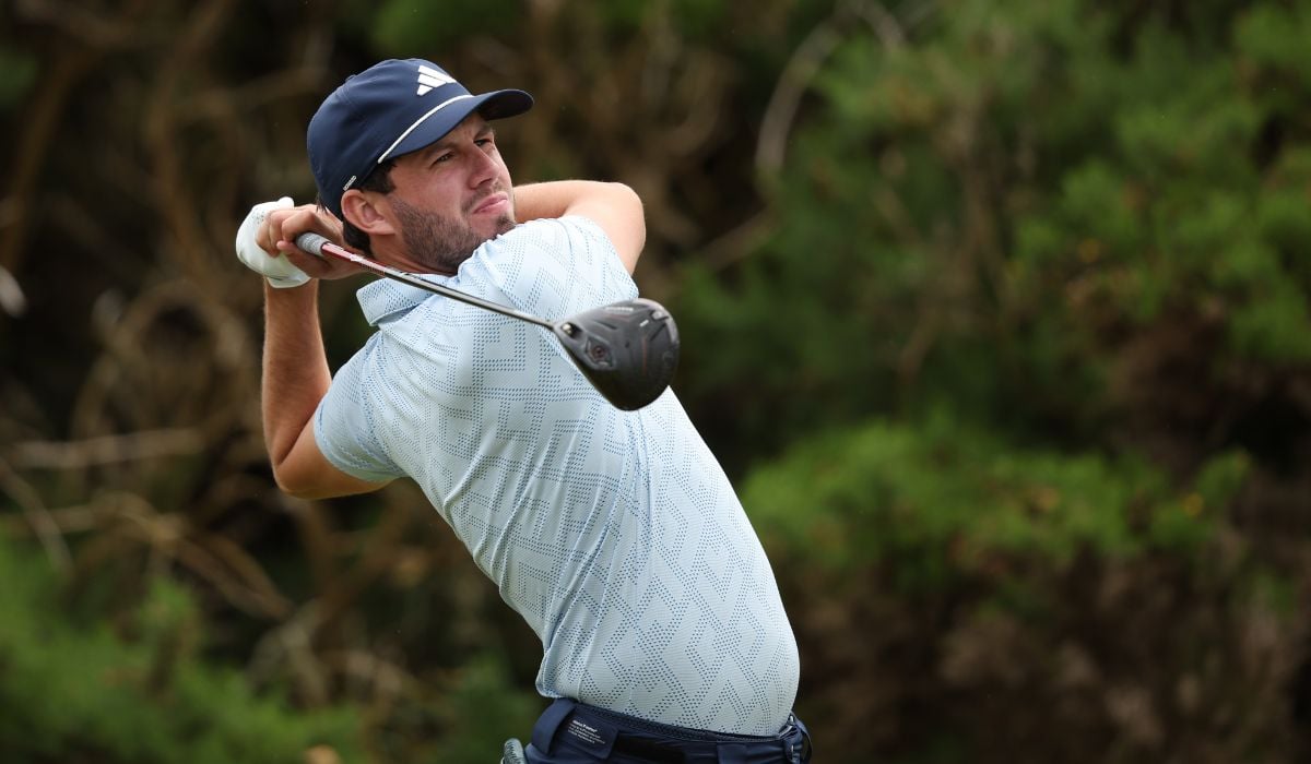 David Howard during Final Qualifying at Dundonald Links Golf Course. Pic: Ross Parker/R&A/R&A via Getty Images