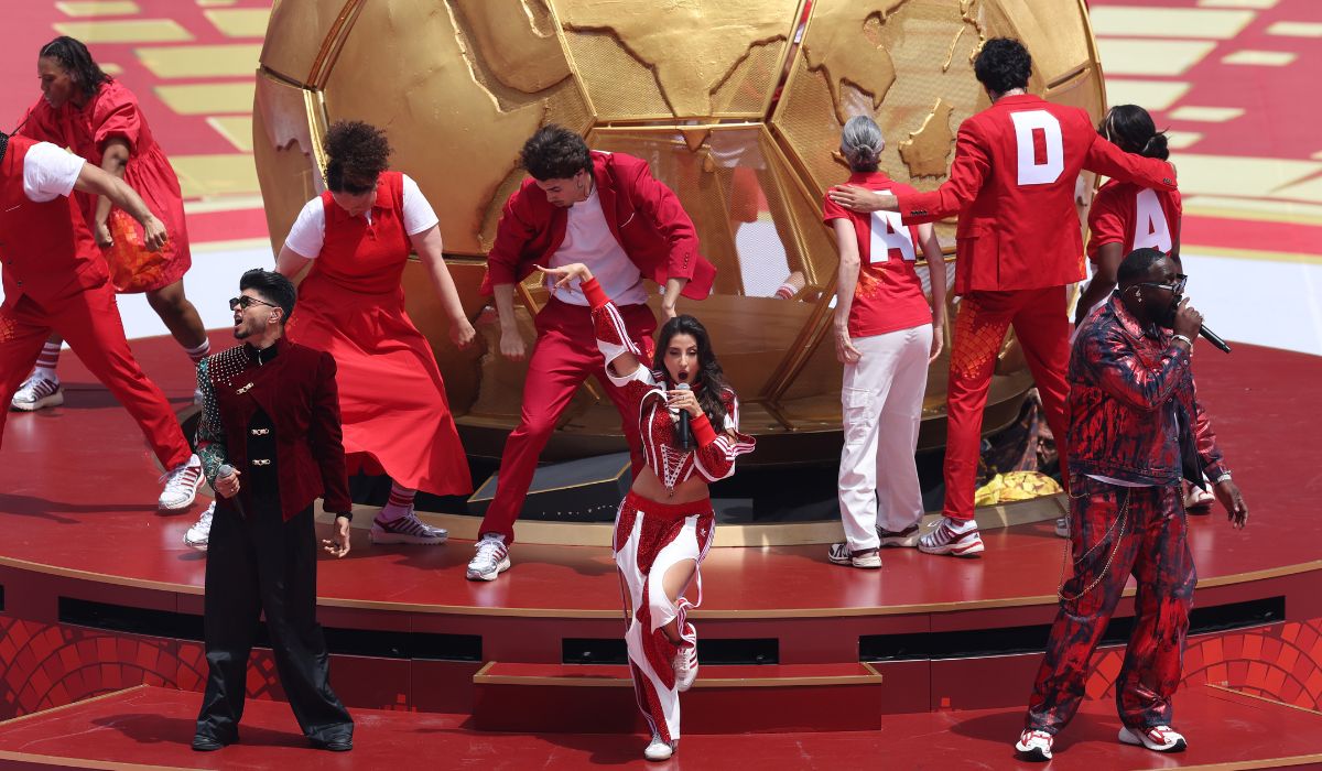 The Opening Ceremony before the FIFA World Cup 2026. Pic: Michael Steele/Getty Images