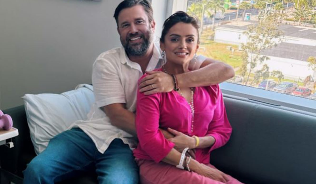 Virginia Macari with Peter Smurfit. Pic: Virgina Macari Instagram
