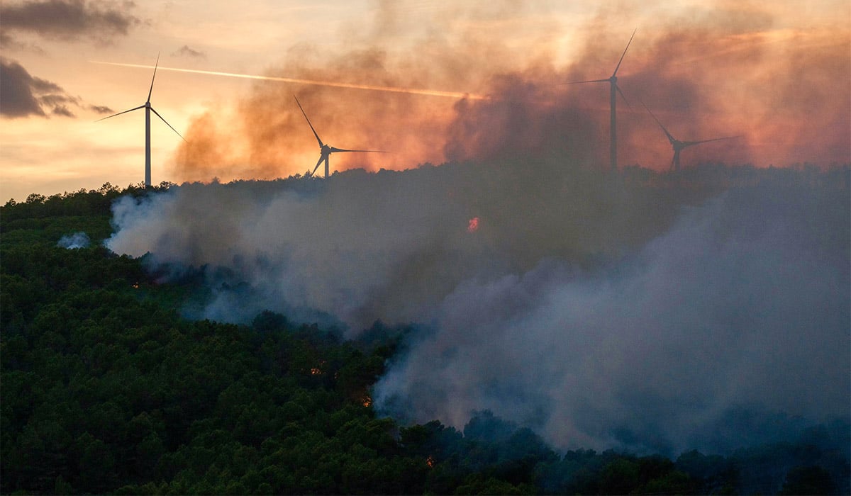 Wildfires France 2