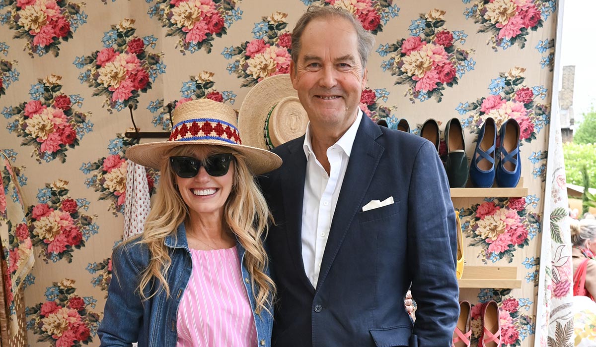 Clodagh McKenna and Harry Herbert attend 'Penelope Chilvers, The Flower Room' during the Chelsea Flower Show. Pic: Getty Images