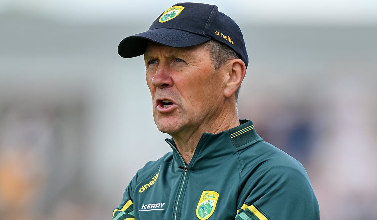 Kerry manager Jack O'Connor during the Munster GAA Football Senior Championship final match between Kerry and Clare at Cusack Park in Ennis, Clare. Pic: Brendan Moran/Sportsfile