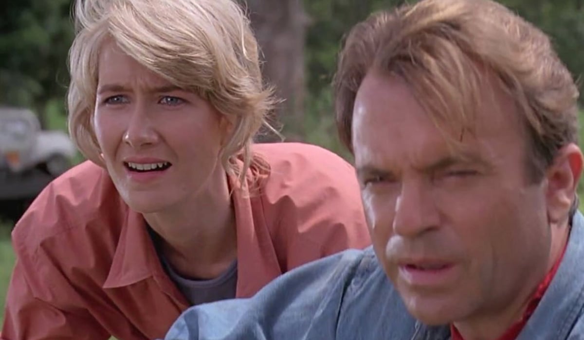 Laura Dern and Sam Neill. Pic: Laura Dern / Instagram
