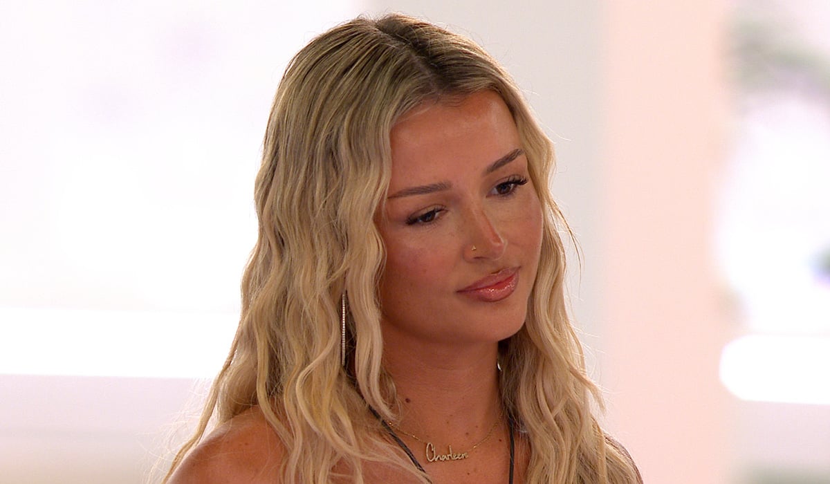 Embargoed 22:20 7th July From Lifted Entertainment Love Island: SR13 on ITV2 and ITVX Pictured: Charleen This photograph is (C) ITV and can only be reproduced for editorial purposes directly in connection with the programme or event mentioned above, or ITV plc. This photograph must not be manipulated [excluding basic cropping] in a manner which alters the visual appearance of the person photographed deemed detrimental or inappropriate by ITV plc Picture Publicity. This photograph must not be syndicated to any other company, publication or website, or permanently archived, without the express written permission of ITV Picture Publicity. Full Terms and conditions are available on the website www.itv.com/presscentre/itvpictures/terms
