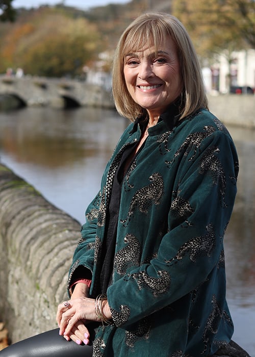 Mary Kennedy in Westport. Pic: TG4