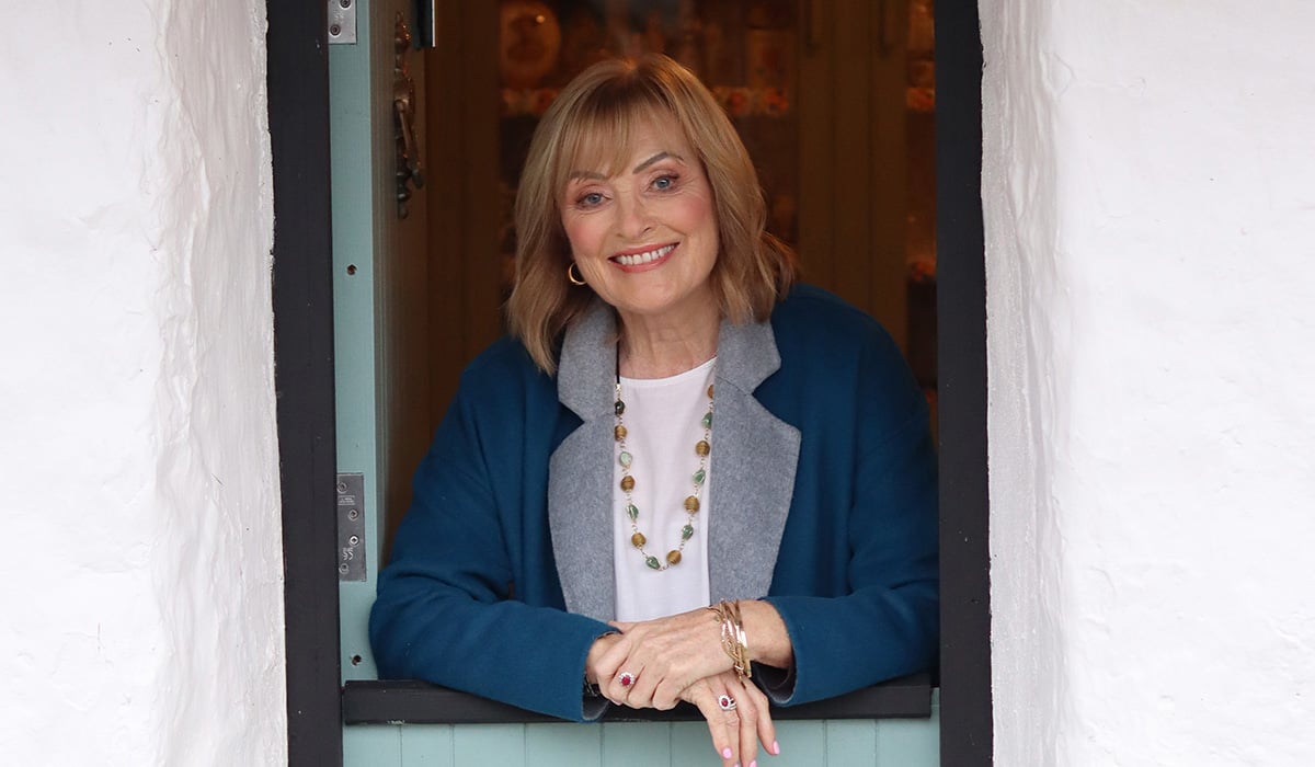Mary Kennedy in Galway. Pic: TG4