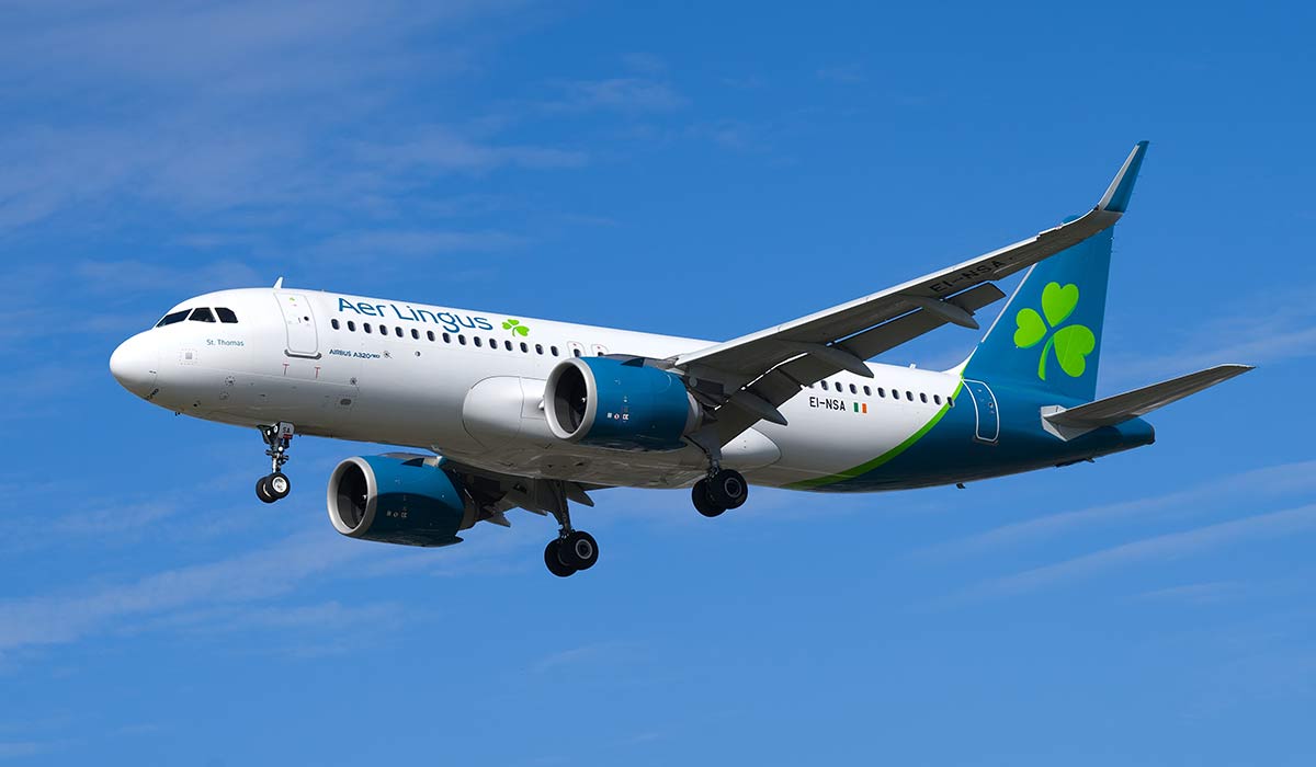 Aer Lingus. Pic: Shutterstock