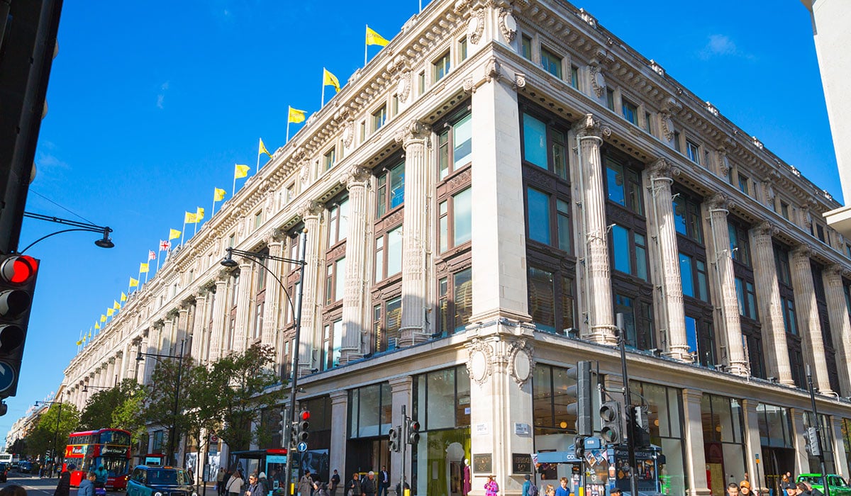 Selfridges, London Pic: Shutterstock