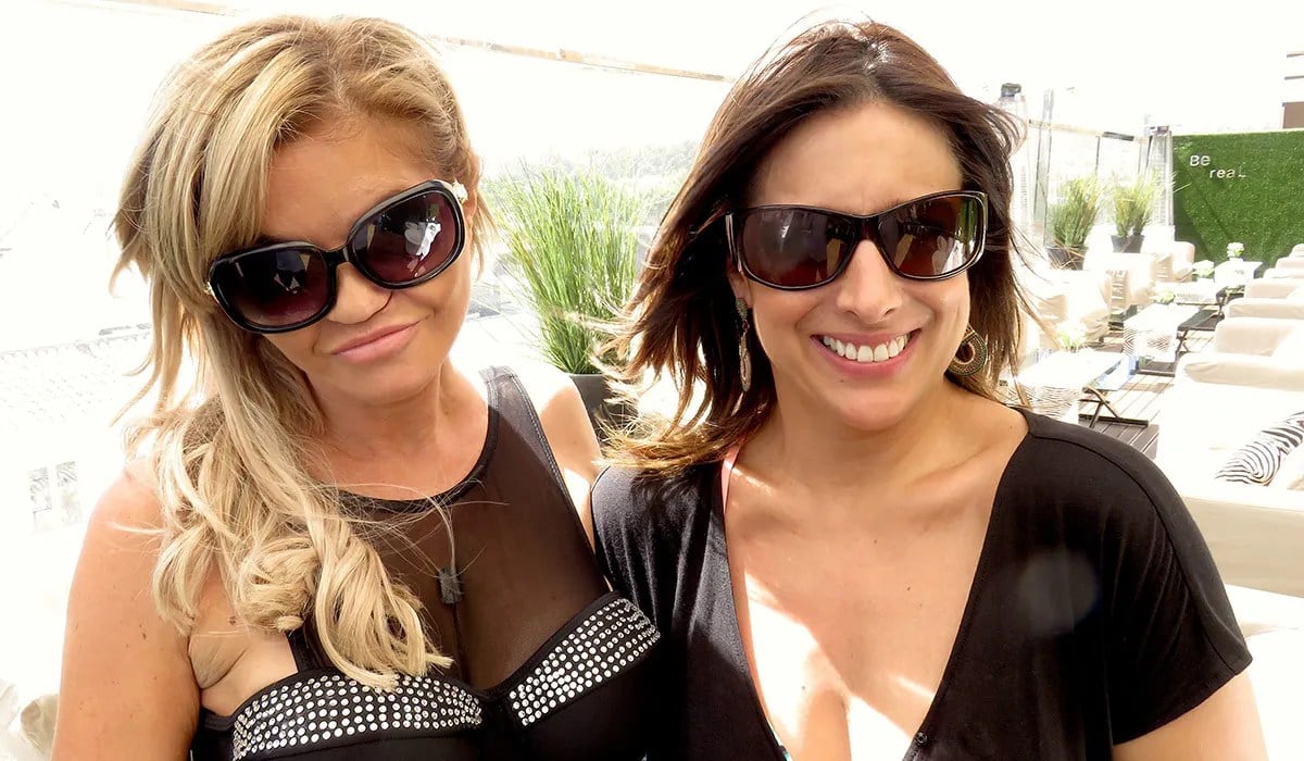 Daniella Westbrook and Licy Kennedy, Living with Lucy. Pic: TV3