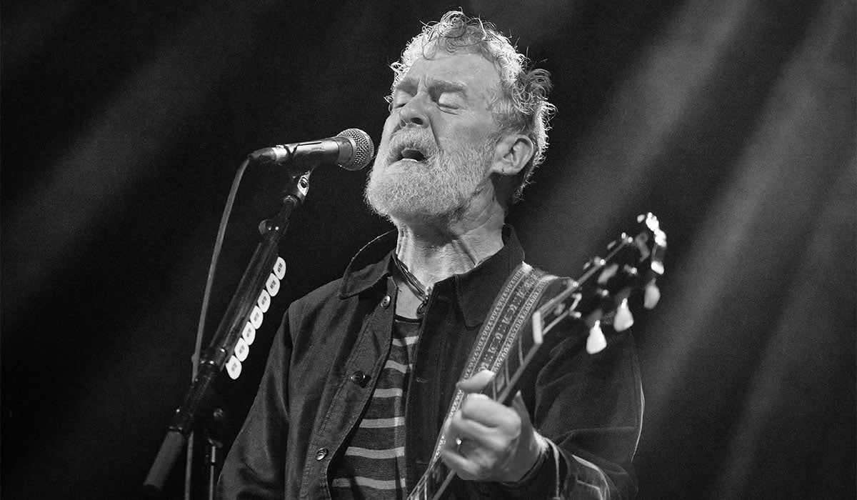 Irish singer Glen Hansard performs live on stage during a concert at the Columbiahalle. Pic: Getty Images