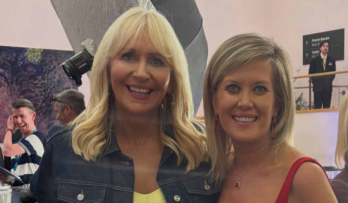 Miriam O'Callaghan and Maureen Catterson at the National Concert Hall. Pic: Miriam O'Callaghan Instagram 