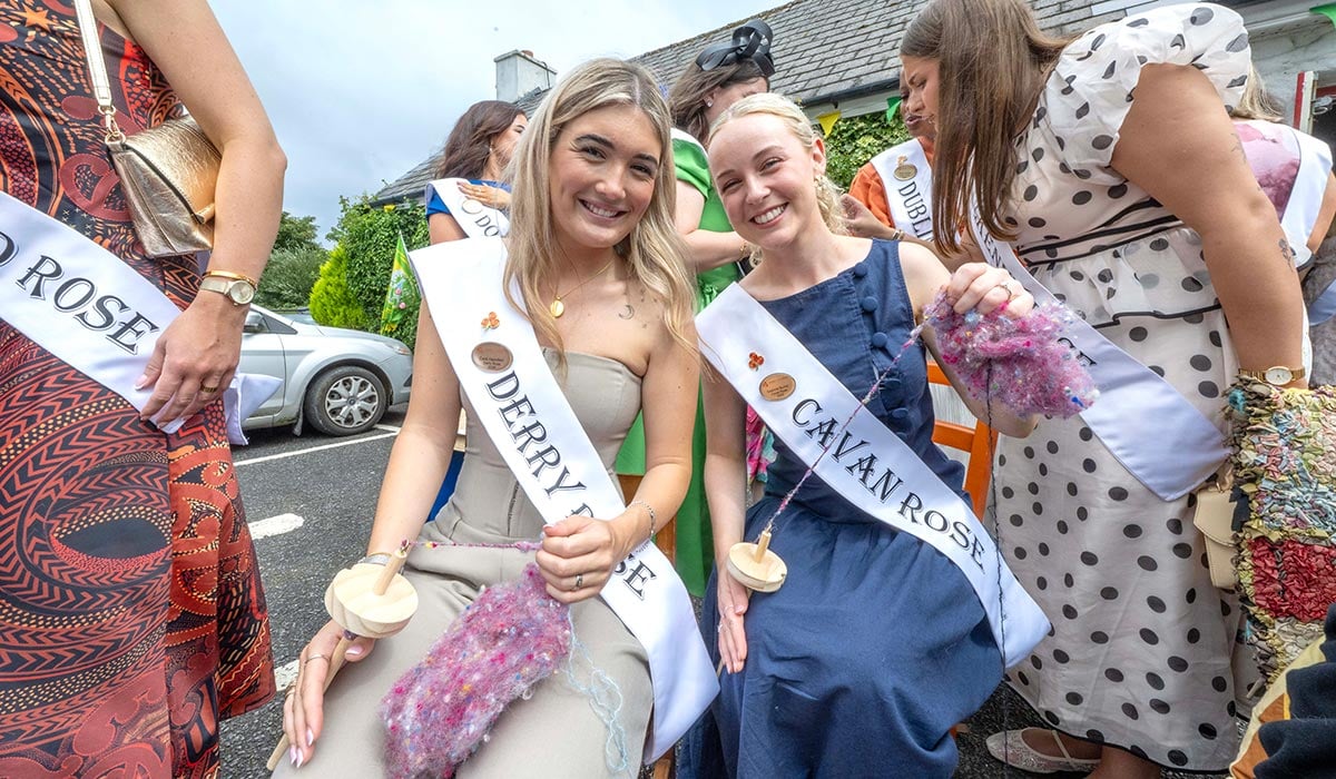 Pictures from the Rose of Tralee
Derry Rose Cará Hamilton and Cavan Rose Grainne Burns at Kate Kearney's Cottage on the Rose Tour ahead of the 2026 Rose of Tralee International Festival.
Photo By : Domnick Walsh © Eye Focus LTD .
Domnick Walsh Photographer is an Irish Aviation Authority ( IAA ) approved Quadcopter Pilot.
Tralee Co Kerry Ireland.
Mobile Phone : 00 353 87 26 72 033
Land Line       : 00 353 66 71 22 981
E/Mail :Â Â Â Â Â Â Â info@dwalshphoto.ie
Web Site :Â Â Â www.dwalshphoto.ie
ALL IMAGES ARE COVERED BY COPYRIGHT ©