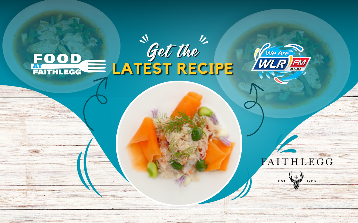 West Cork Crab Summer SaladFood At Faithlegg