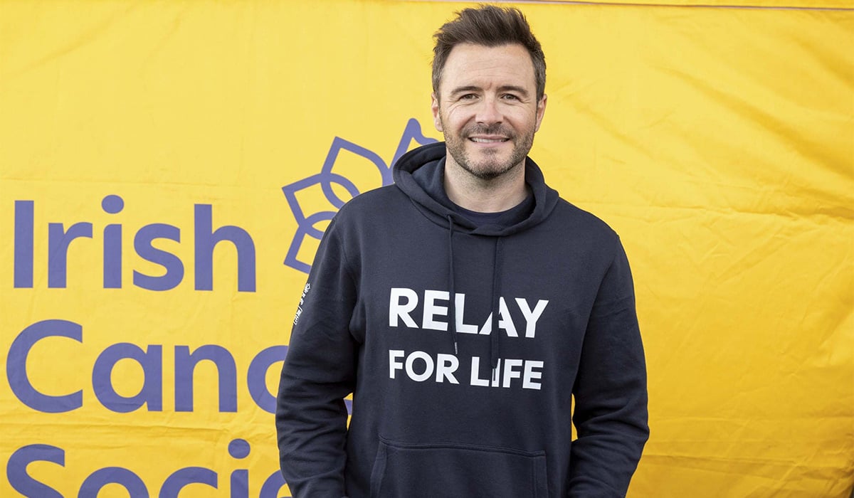 Westlife star and National Irish Cancer Society Relay for Life Ambassador Shane Filan. Pic: Supplied
