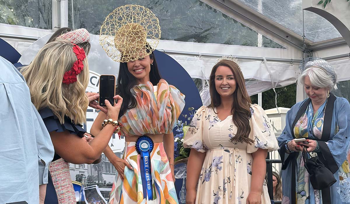 Pamela Ryan is crowned winner of the Dublin Horse Show. 2026. Pic: Supplied