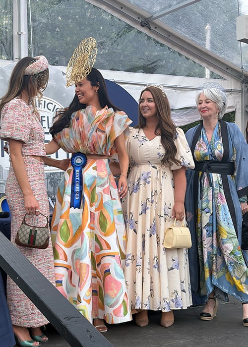 Pamela Ryan is crowned winner of the Dublin Horse Show. 2026. Pic: Supplied