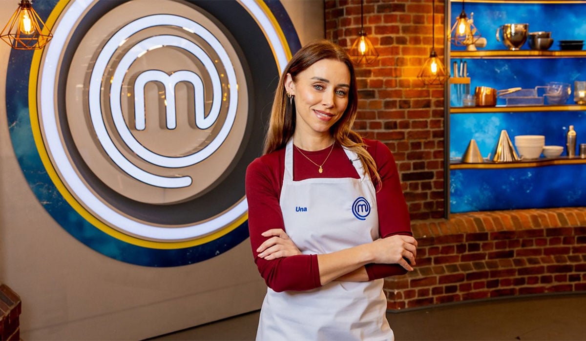 Una Healy, Celebrity MasterChef 2026. Pic: BBC