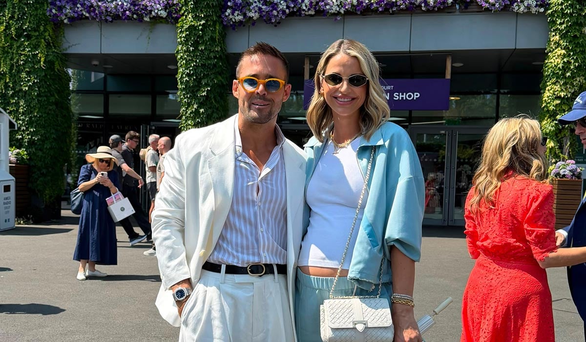 Vogue Williams at Wimbledon. Pic: Vogue Williams / Instagram