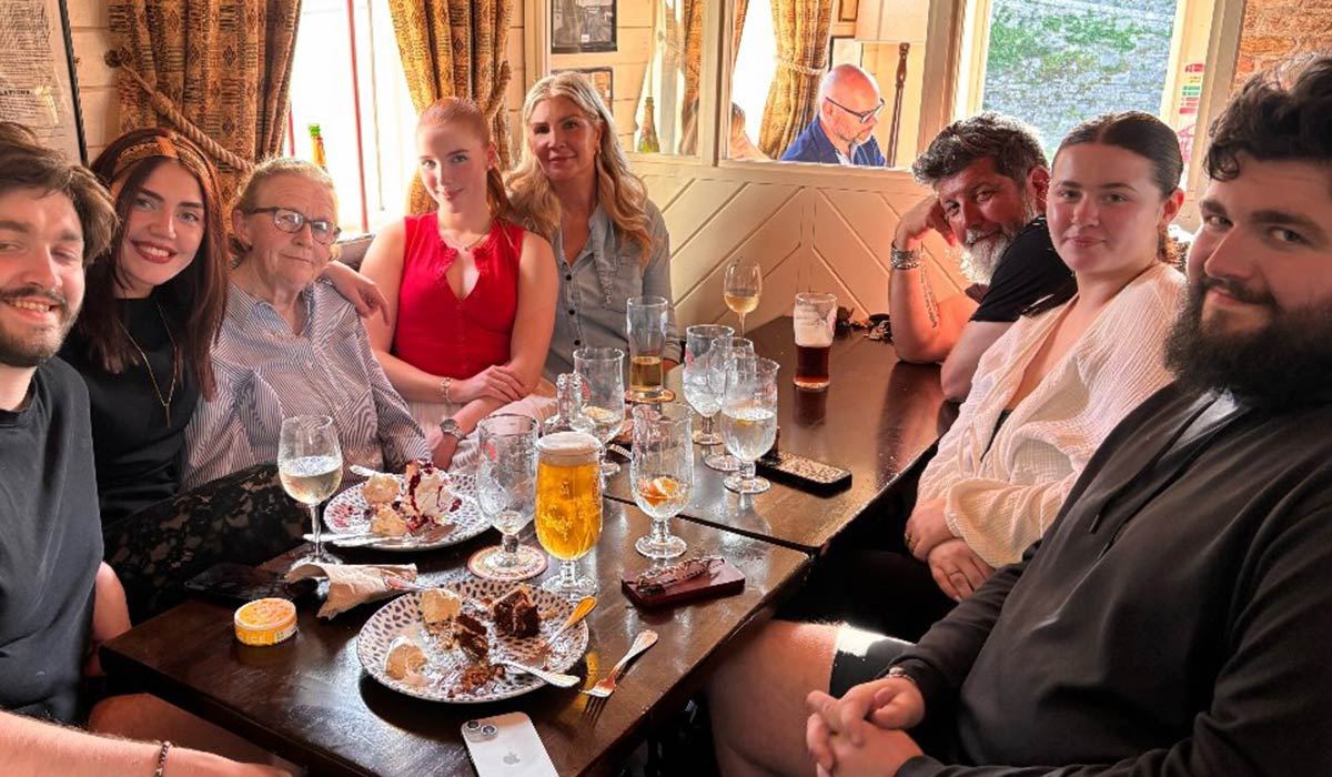 Yvonne Connolly celebrates Ali completing her degree. Pic: Yvonne Connolly Instagram