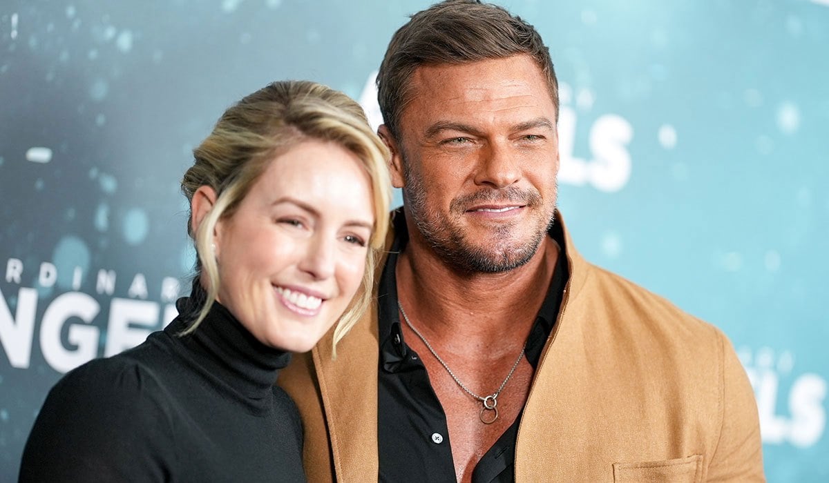 Catherine Ritchson and Alan Ritchson at the New York premiere of "Ordinary Angels" held at the SVA Theatre on February 19, 2024 in New York City. (Photo by John Nacion/Variety via Getty Images)