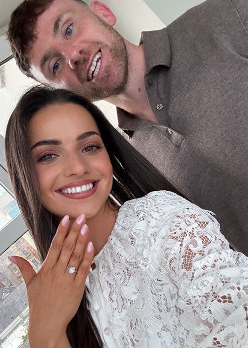 Hugo Keenan announces engagement to Emma Hempenstall. Pic: Instagram/HugoKeenan