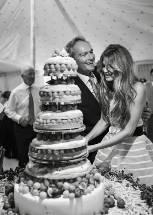 Jemima Goldsmith shares pictures of inside her wedding day to Irish-Australian financier Cameron O'Reilly. Pic: JemimaKhan/Instagram