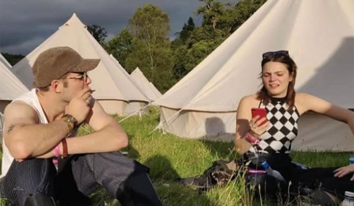 Grian Chatten and Georgie Jesson. Pic: Georgie Jesson/Instagram