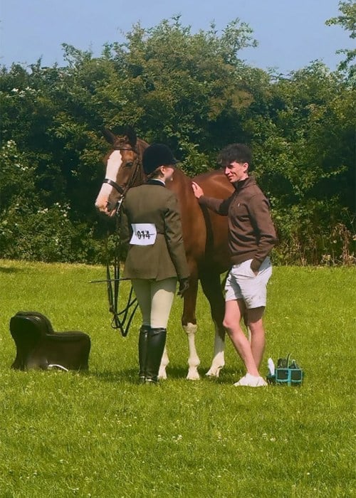 Ali Keating and Rossa Ryan. Pic: Ali Keating/Instagram