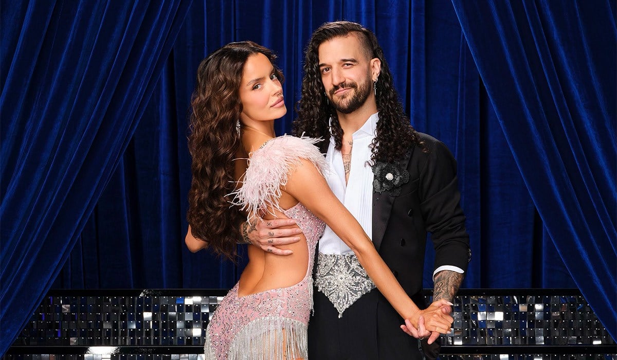 Maura Higgins and Mark Ballas, Dancing with the Stars. Pic: ABC