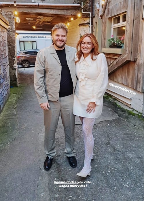 The night before Róisín O and Gearóid O'Dea's wedding. Pic: Róisín O/Instagram