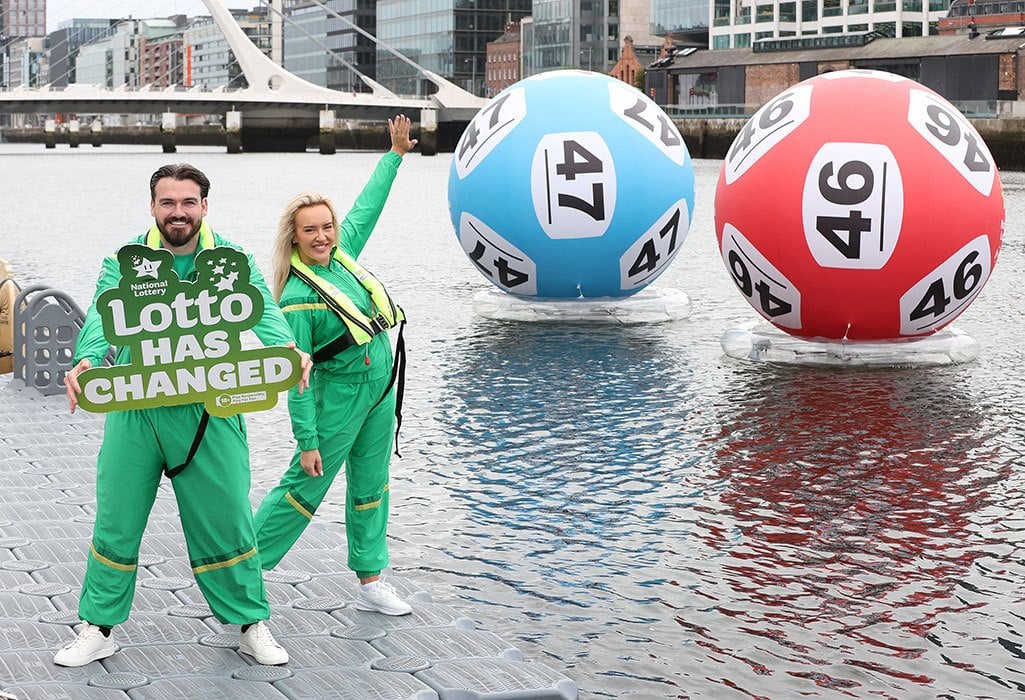 The National Lottery made a splash in the River Liffey 7 1