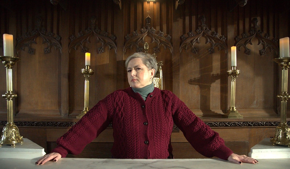 Siobhán McSweeney in The Traitors Ireland. Pic: RTÉ