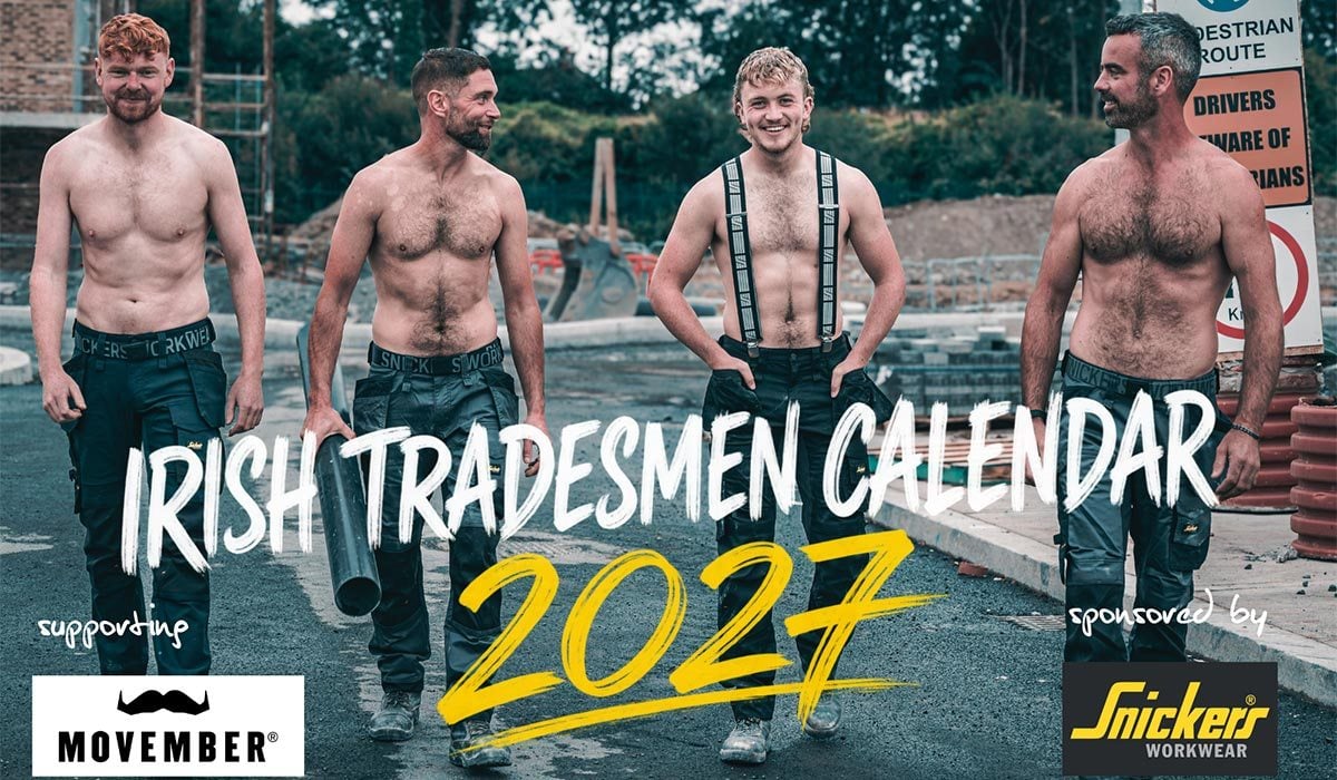 The Irish Farmer Calendar 2027 is back… and the Tradesmen have arrived! Pic: Supplied